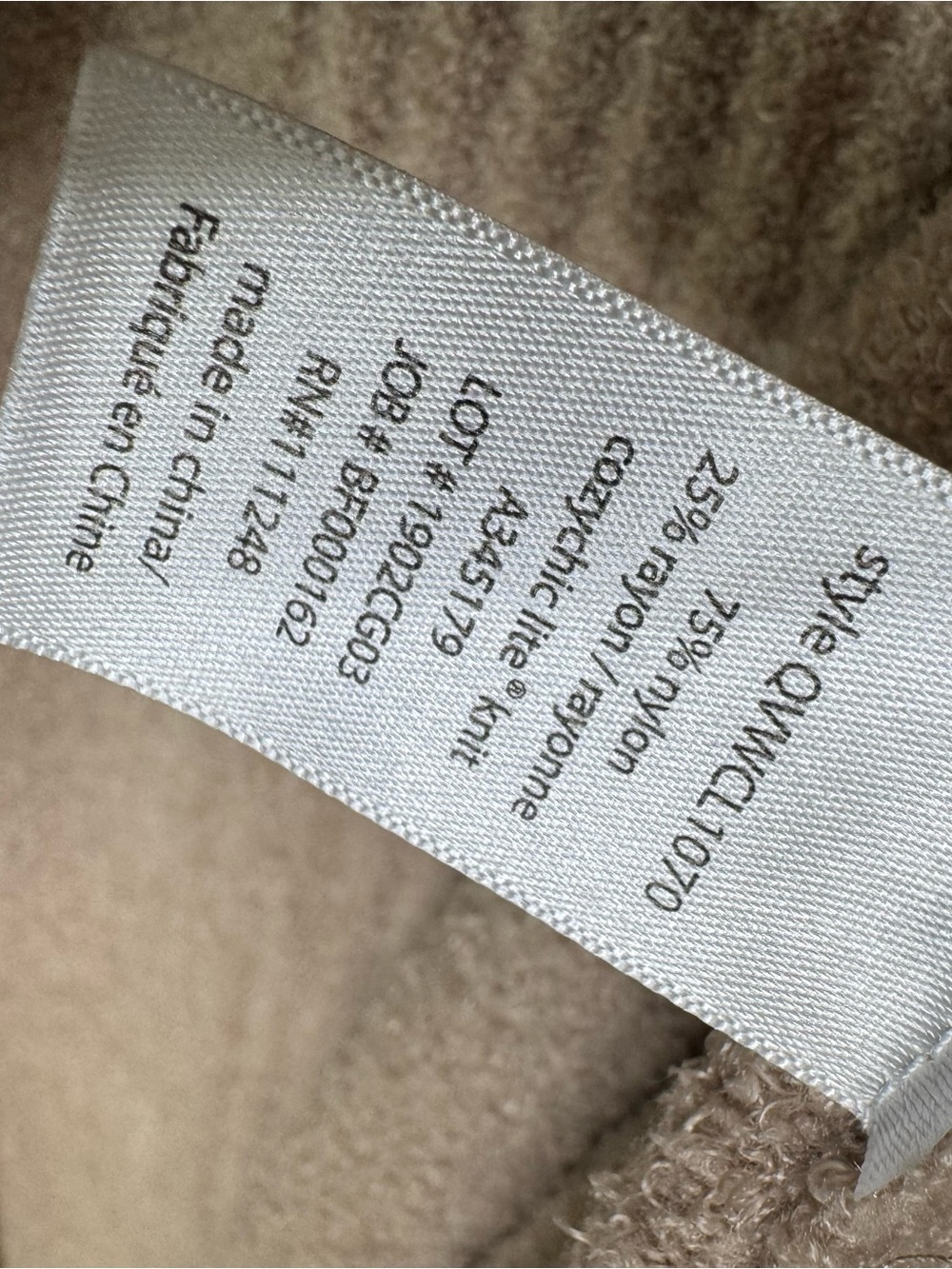 Barefoot Dreams CozyChic Lite Catalina Long Cardigan in Beige Sand Size L - Picture 7 of 10